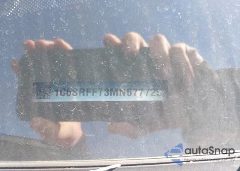 2021 Ram 1500 Big Horn 4X4 5'7 Box from USA, damaged, VIN 1C6SRFFT3MN677725